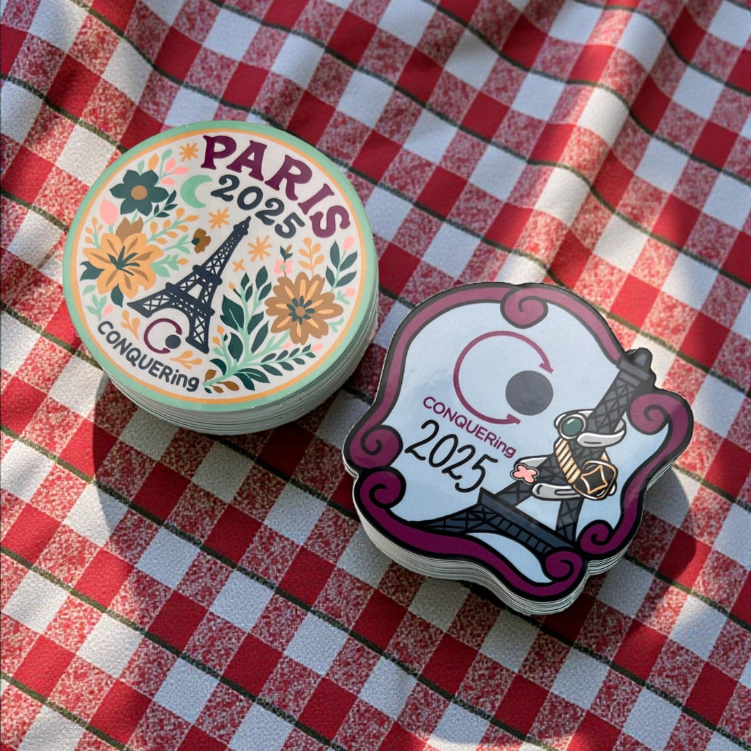 CONQUERing 2025 PFW Stickers