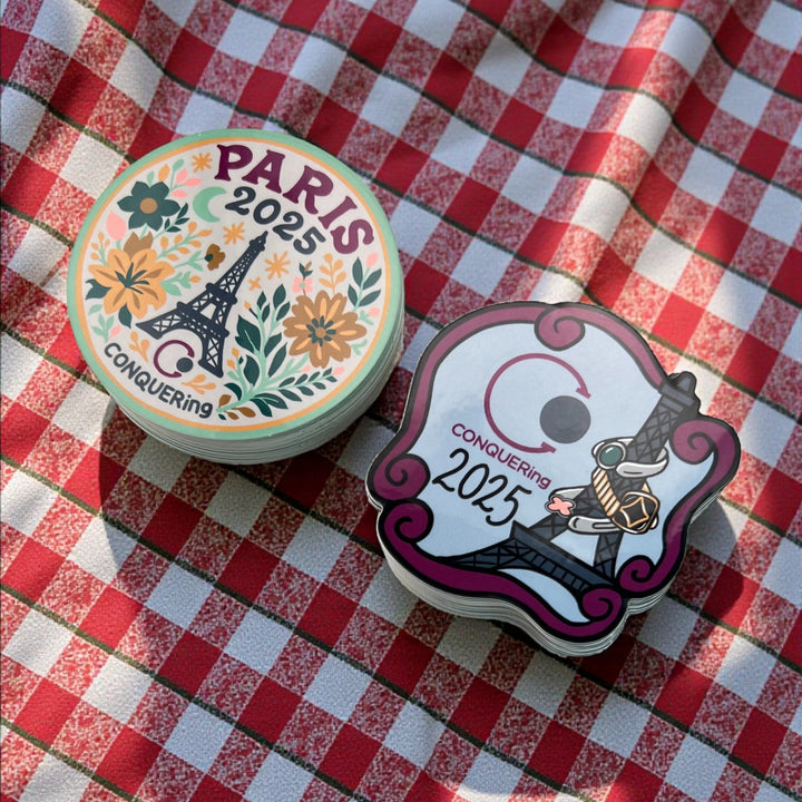 CONQUERing 2025 PFW Stickers