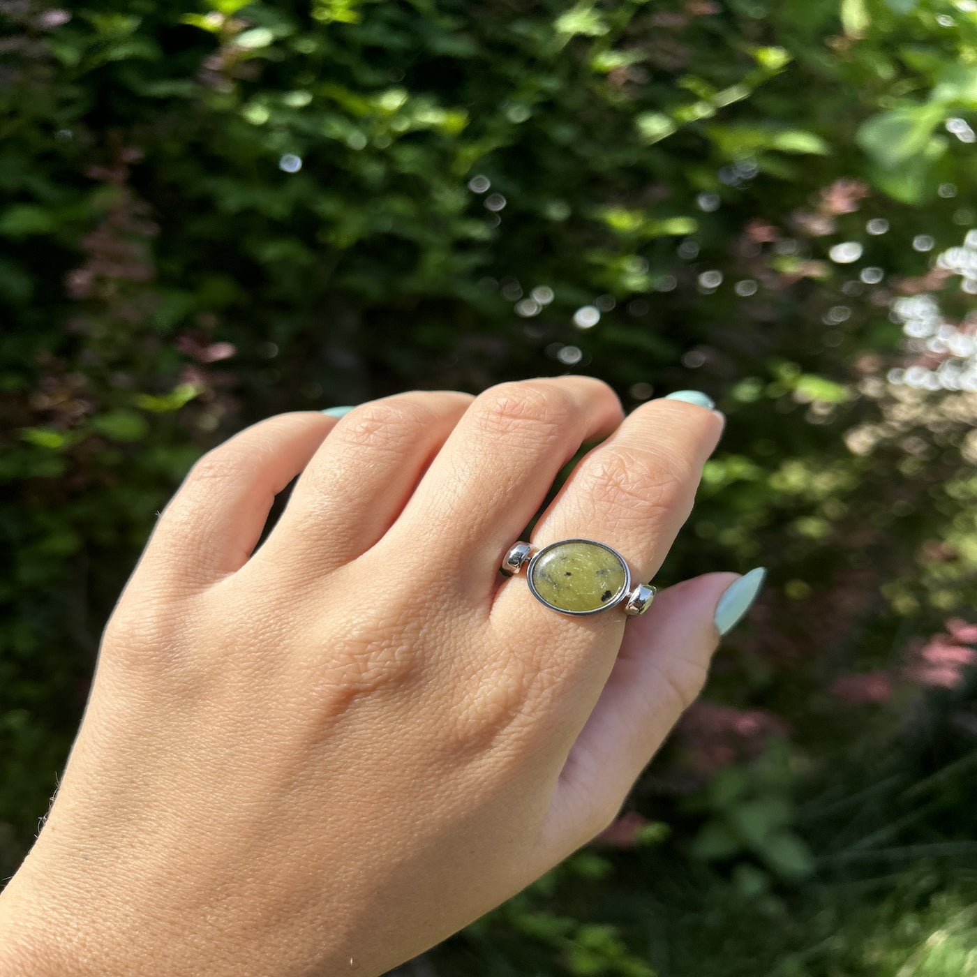 Peridot Round Crystal Element