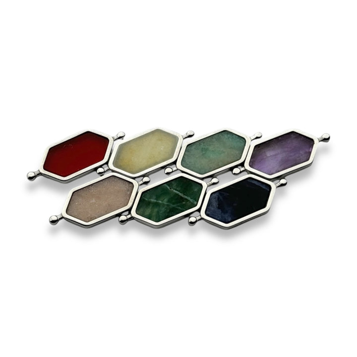 Deluxe HexBar™ Crystal Chakra 7 Element Set