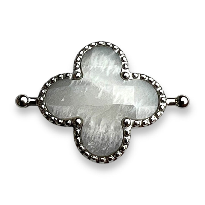 Moonstone Quatrefoil Crystal Element
