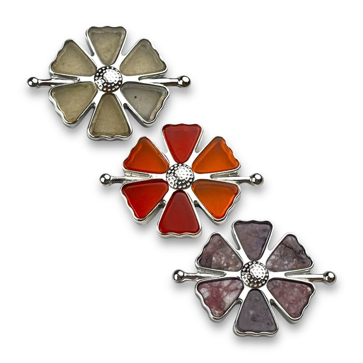 Crystal Flower 3 Element Set