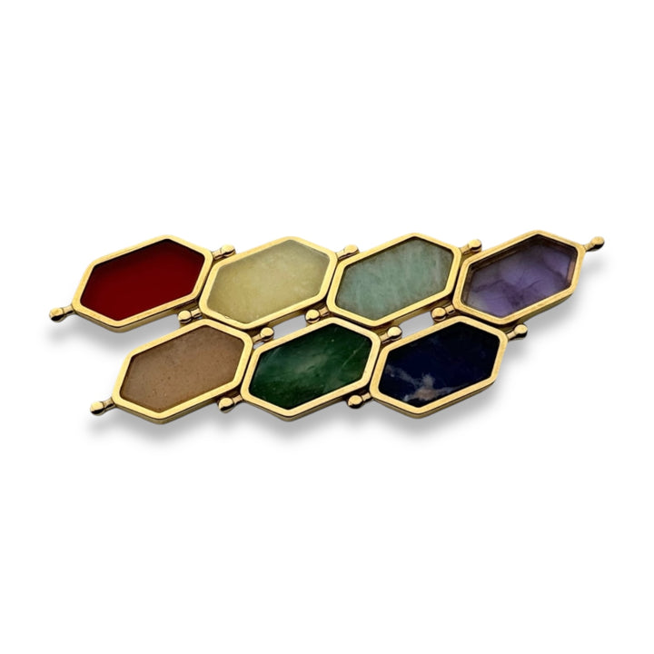 Deluxe HexBar™ Crystal Chakra 7 Element Set