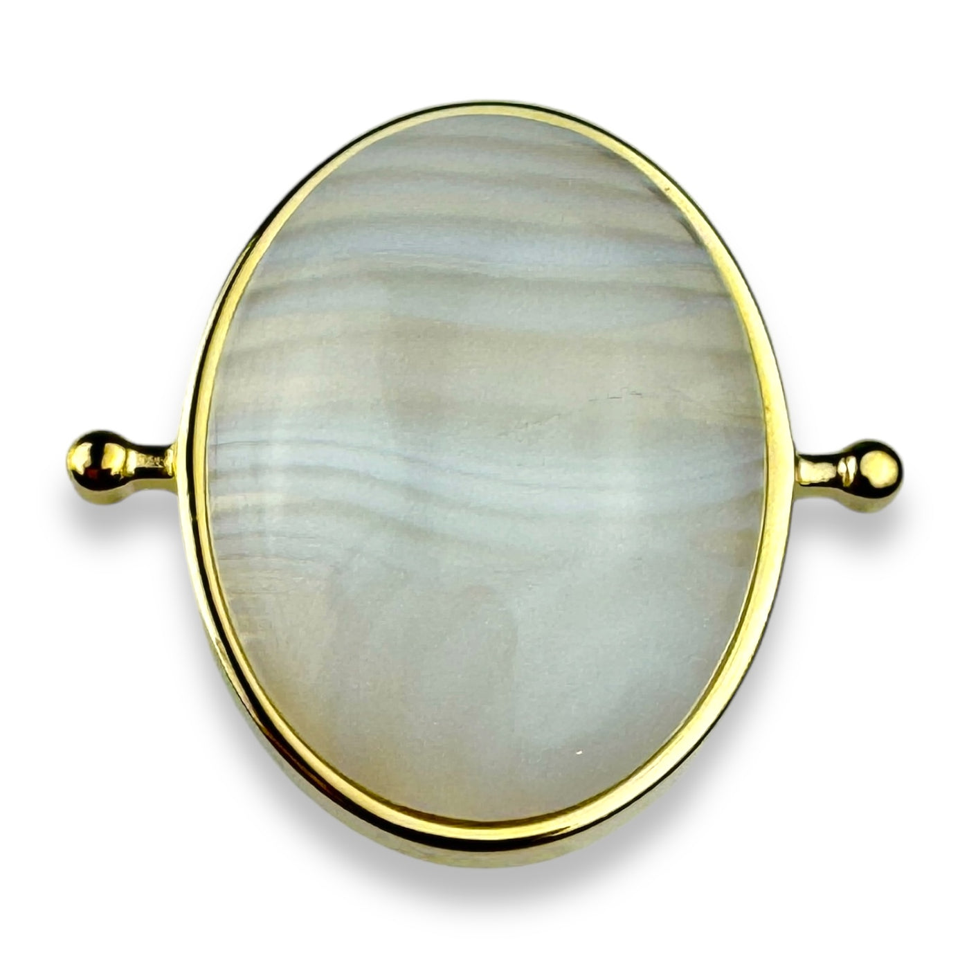 Sardonyx Oval Crystal Element