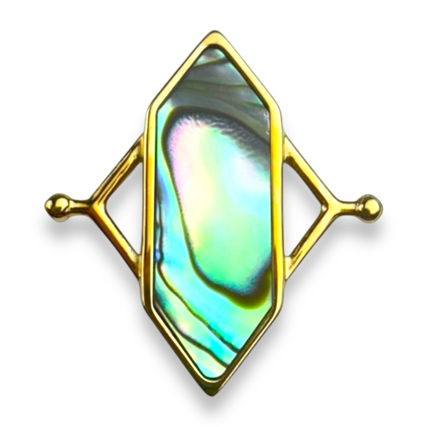 Abalone Shell TwinPoint Crystal Element – CK Collection