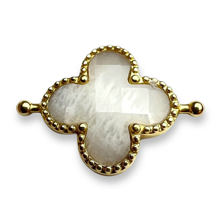 Moonstone Quatrefoil Crystal Element