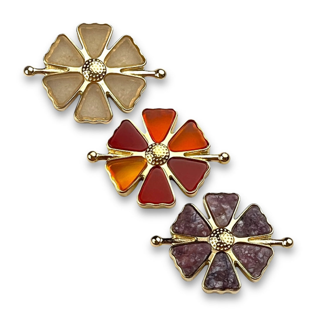 Crystal Flower 3 Element Set