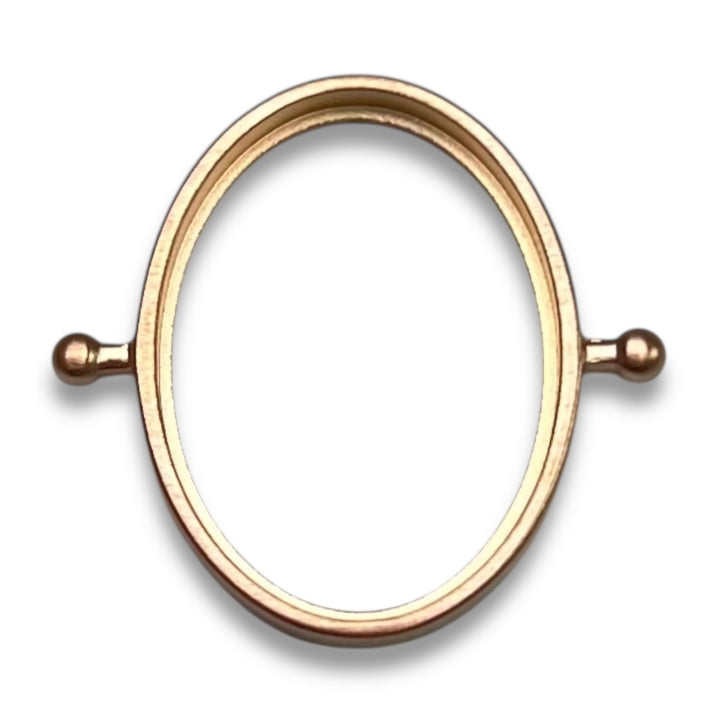 DIY Rose Gold Bezels Open-Back