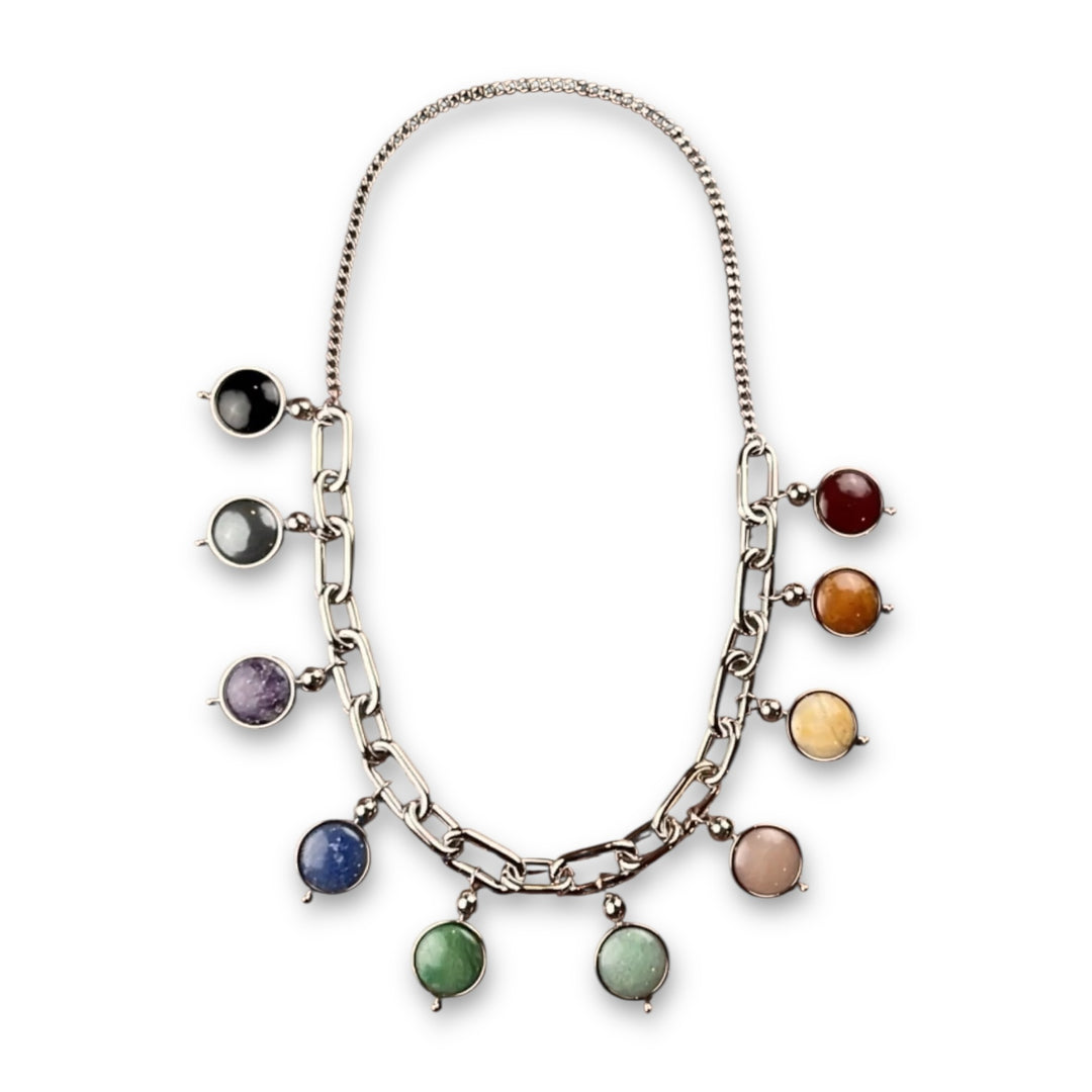 MiraLink™ 16" Curb Duo Necklace