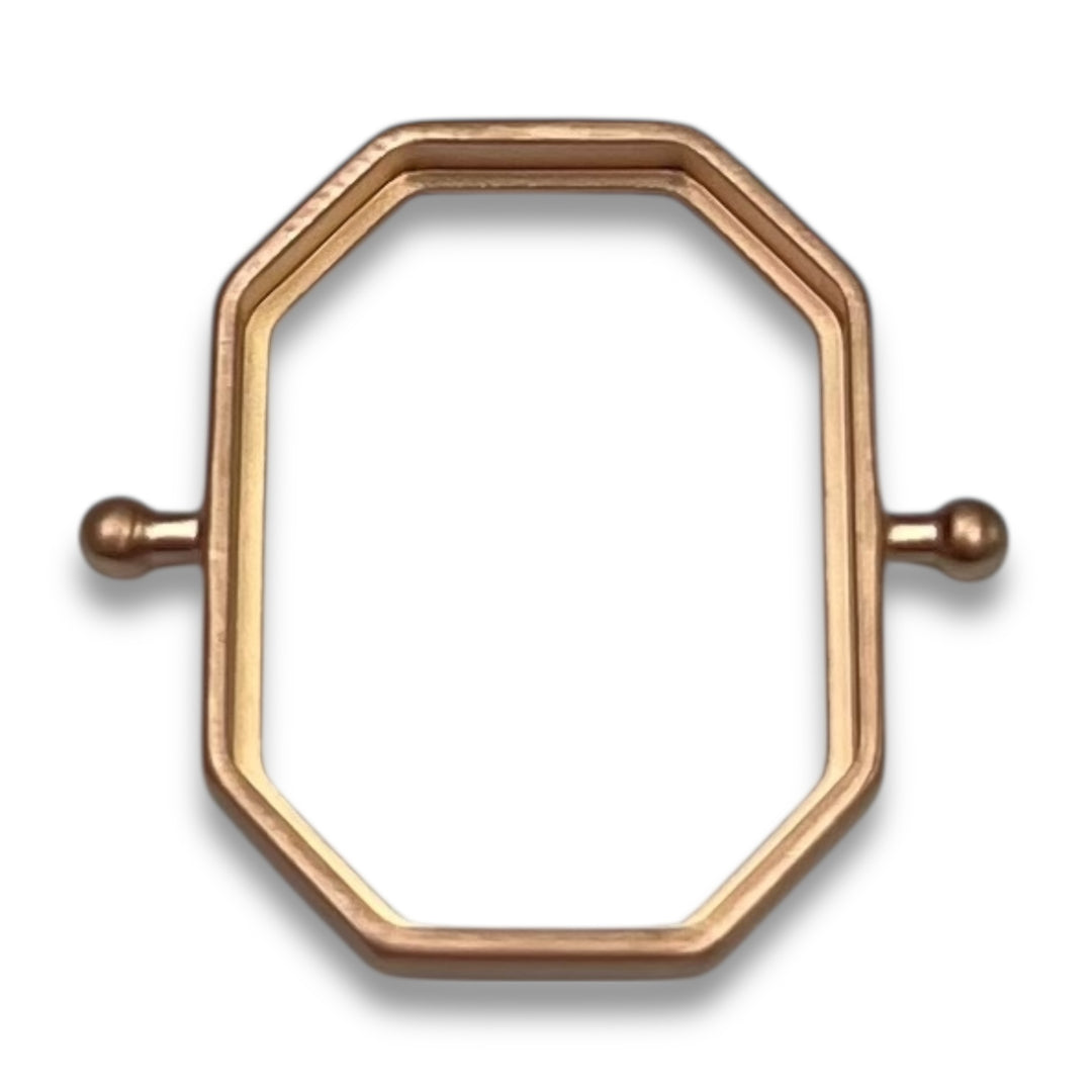 DIY Rose Gold Bezels Open-Back