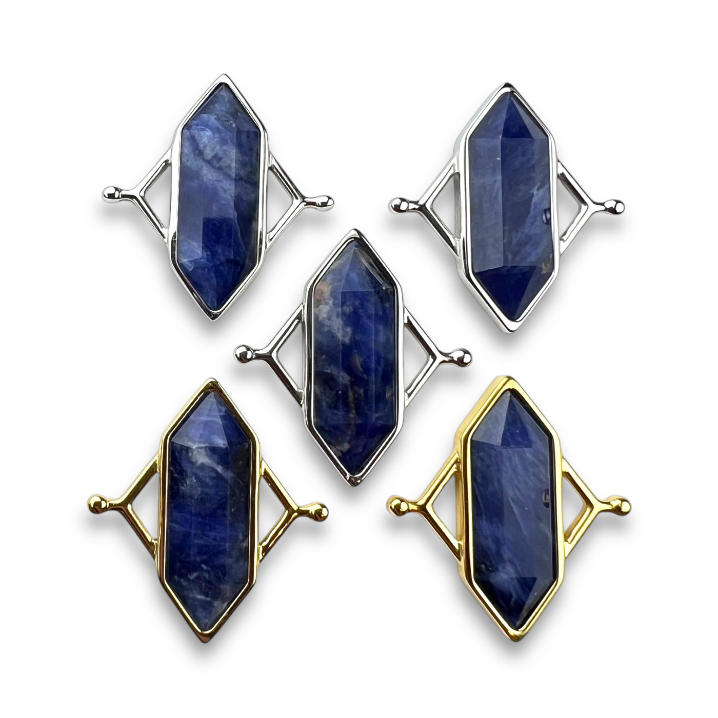 Sodalite TwinPoint™ Crystal Element