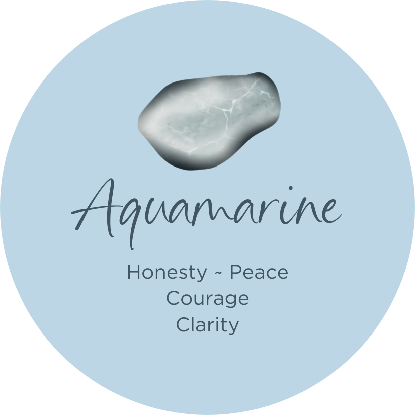 Aquamarine Hexagon Crystal