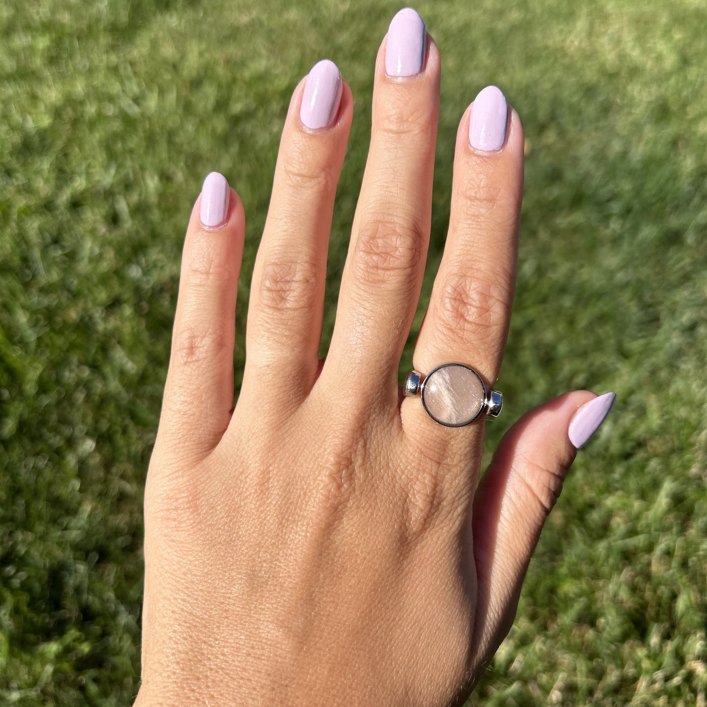 Rose Quartz Round Crystal Element