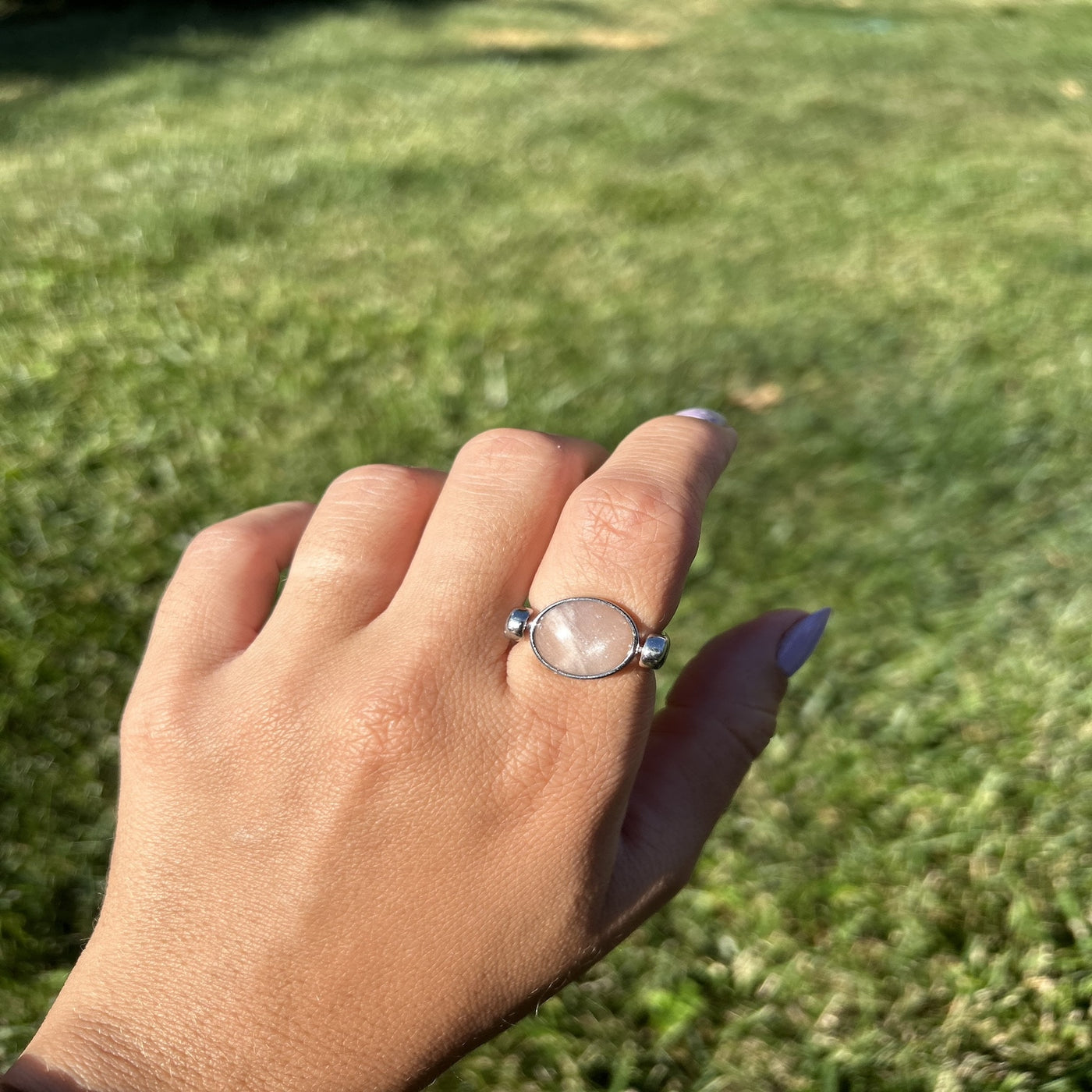 Rose Quartz Round Crystal Element