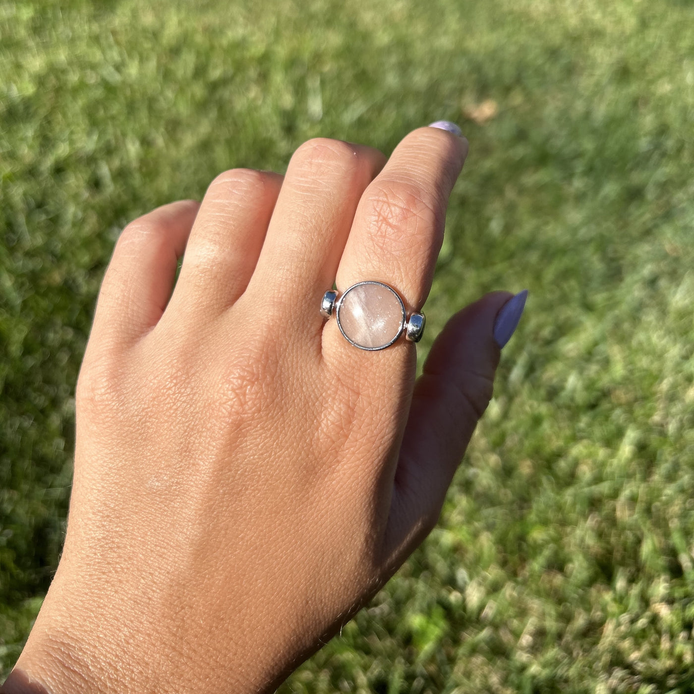 Rose Quartz Round Crystal Element