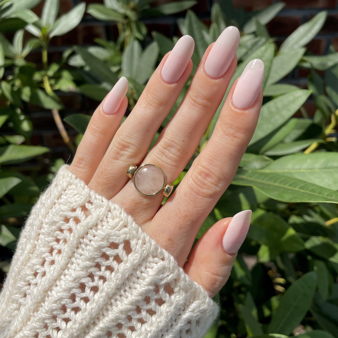 Rose Quartz Round Crystal Element