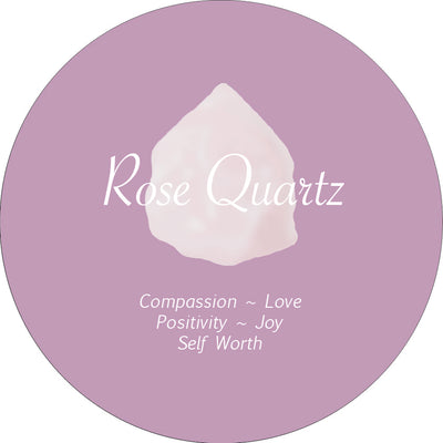 Heart-Shaped Rose Quartz Crystal Spinner