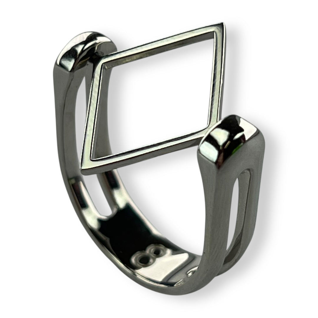 Open Shape Fidget Ring