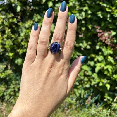 Sodalite Octangle Crystal Element