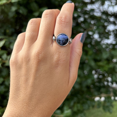 Sodalite Round Crystal Element