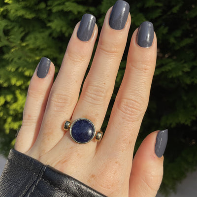 Sodalite Round Crystal Element