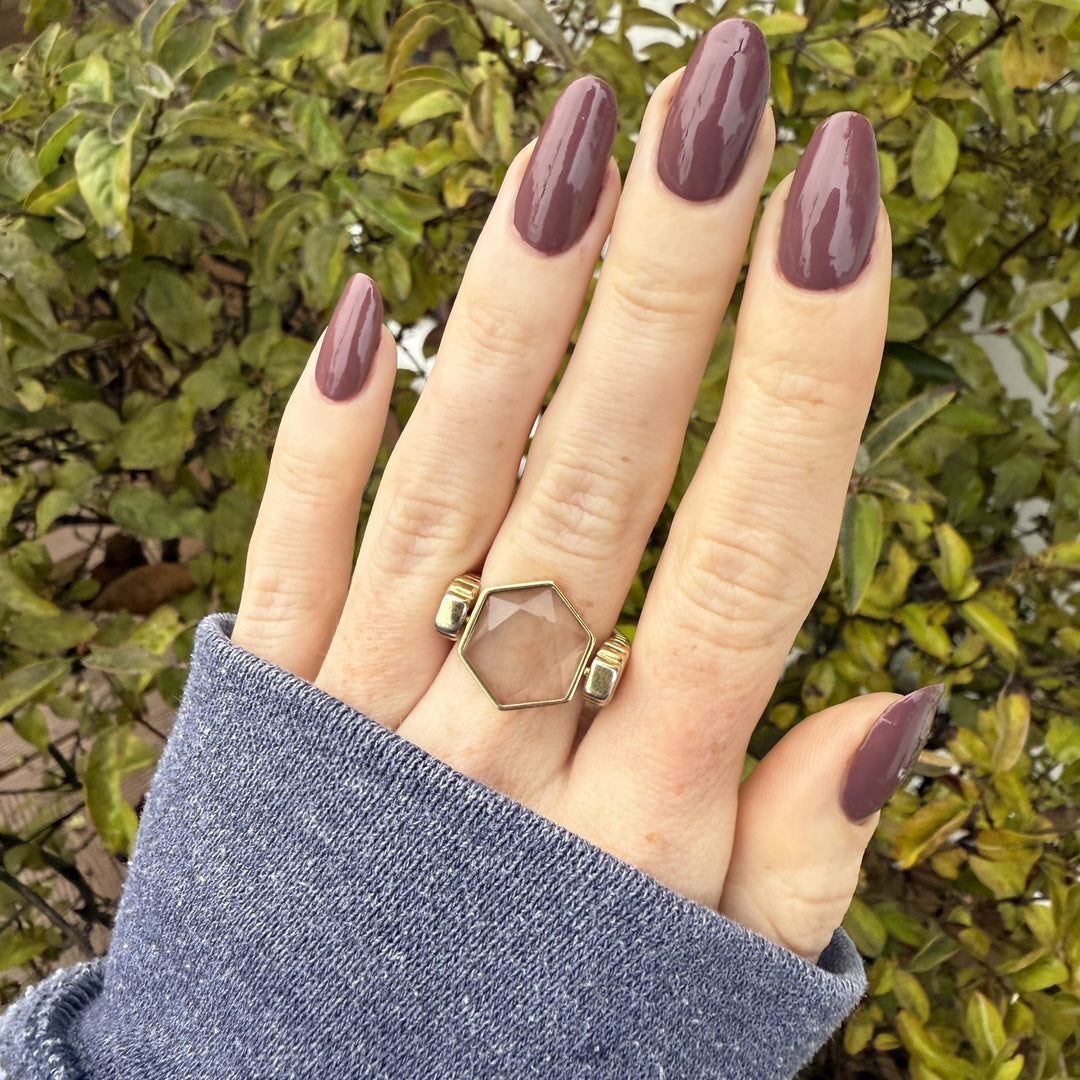 Smoky Quartz Hexagon Crystal