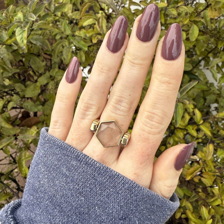 Smoky Quartz Hexagon Crystal