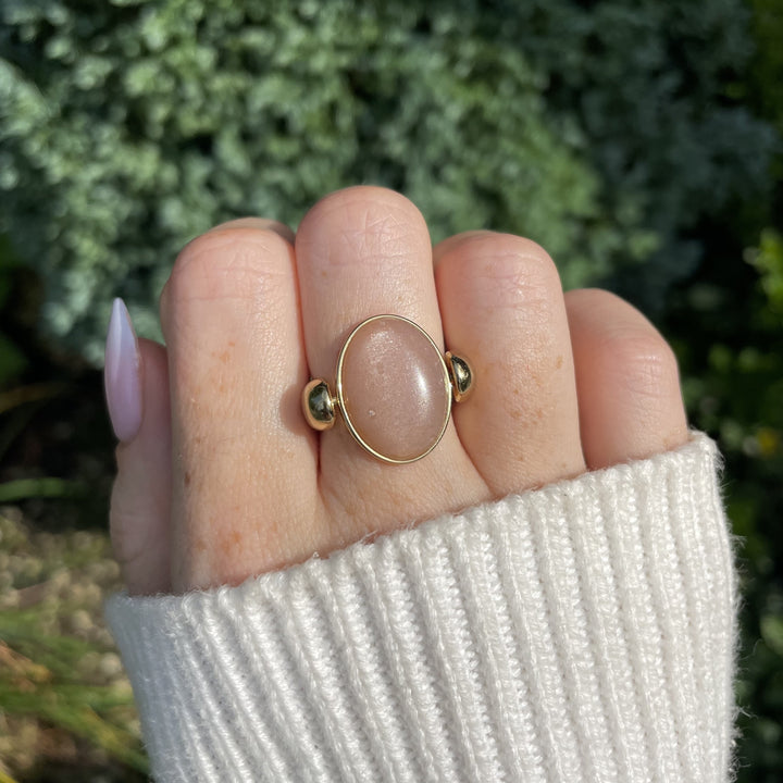 Sunstone Oval Crystal Element