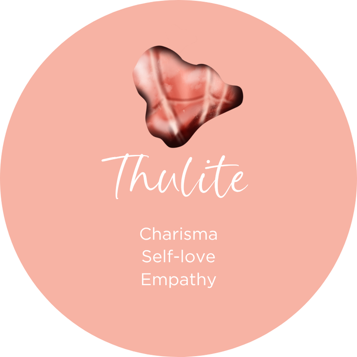 Thulite AquaPoint™ Crystal Element