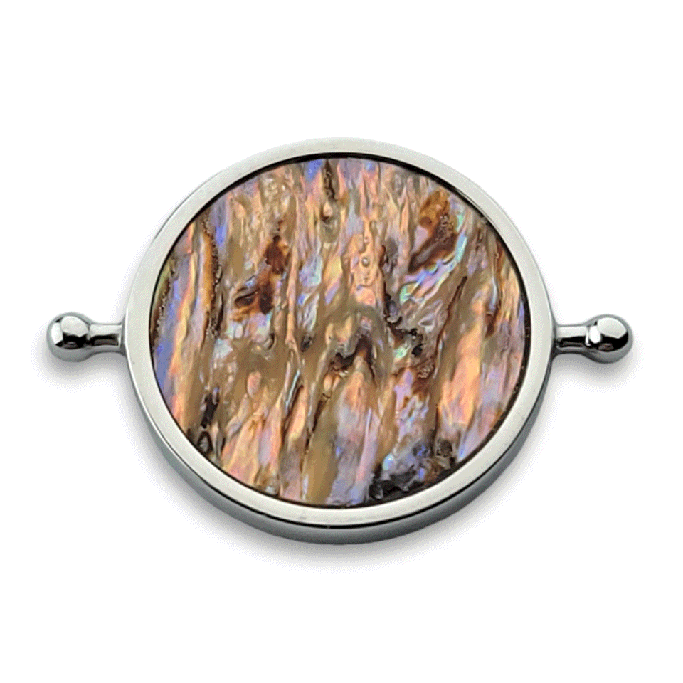 Abalone Shell Round Element | Protection Crystal – CONQUERing