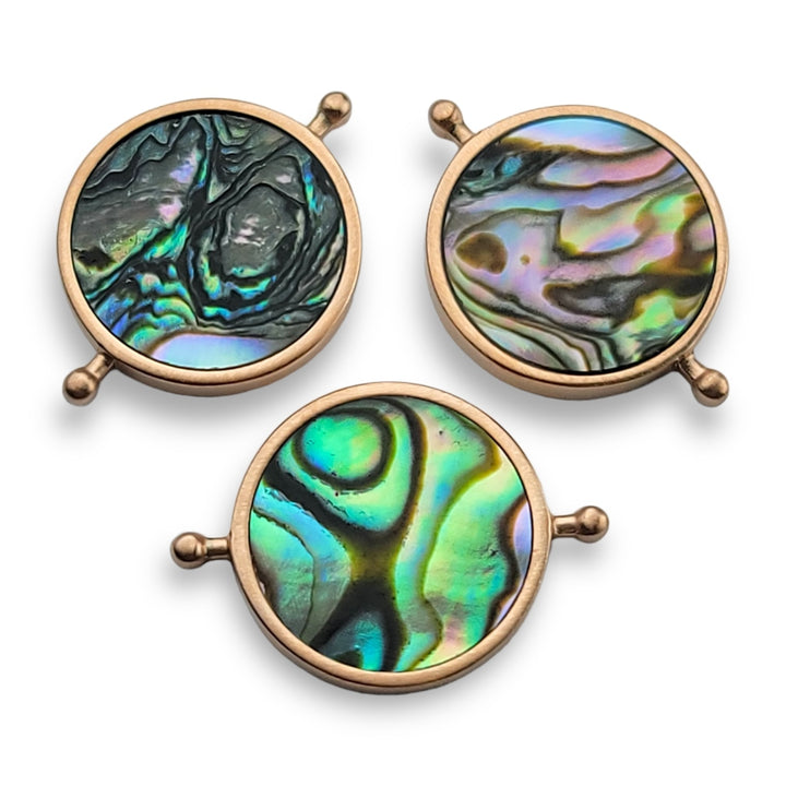 Rose Gold Round Crystal Element