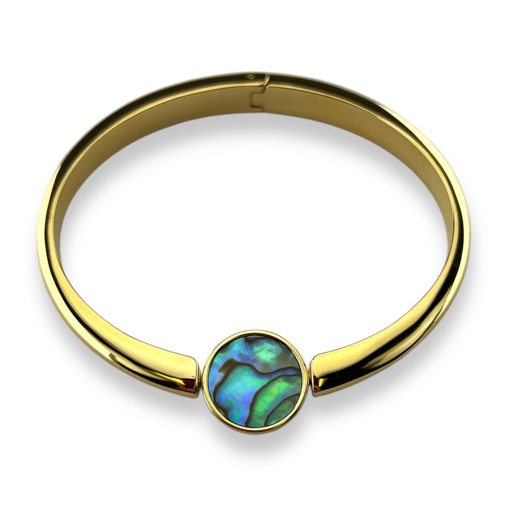 Round Crystal Willow Bangle