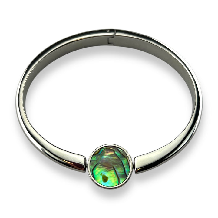 Round Crystal Willow Bangle