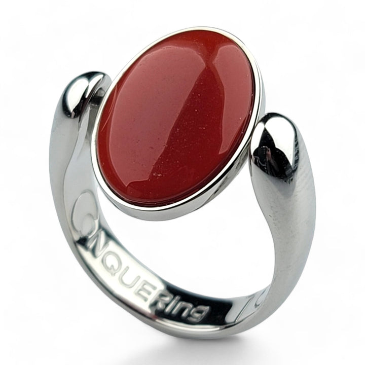 AlaDune™ Oval Crystal Fidget Ring