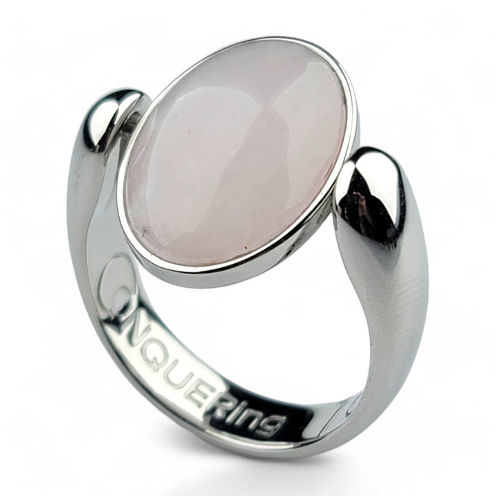 AlaDune™ Oval Crystal Fidget Ring