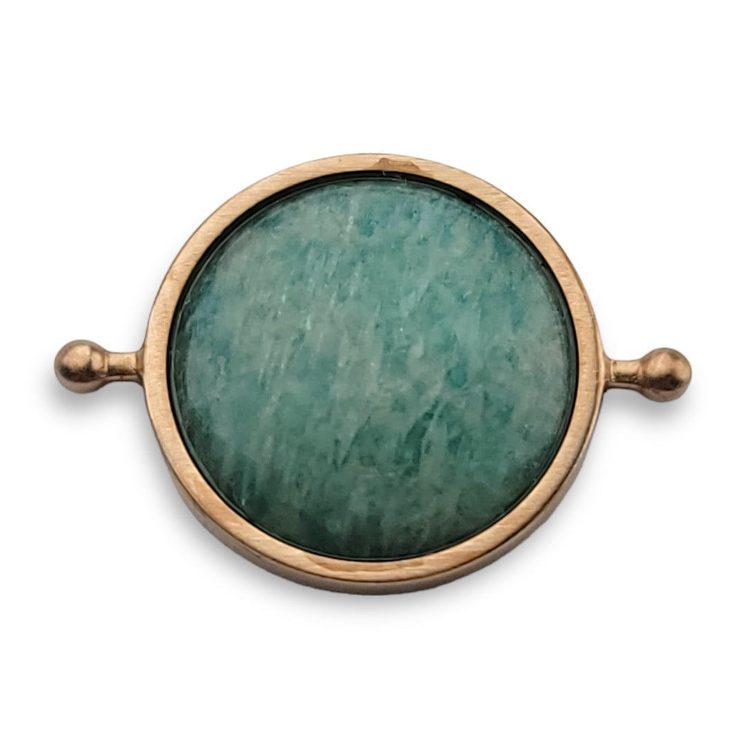 Rose Gold Round Crystal Element