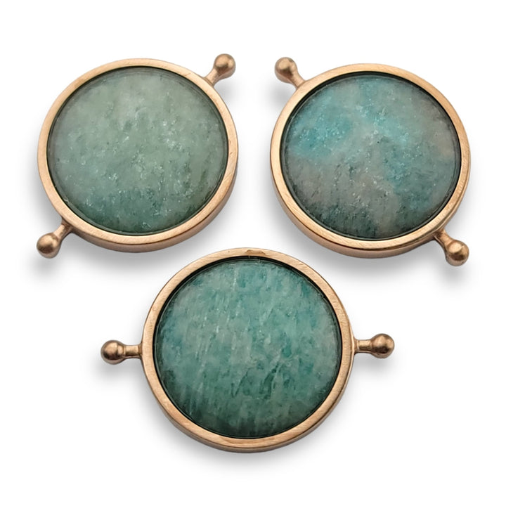 Rose Gold Round Crystal Element