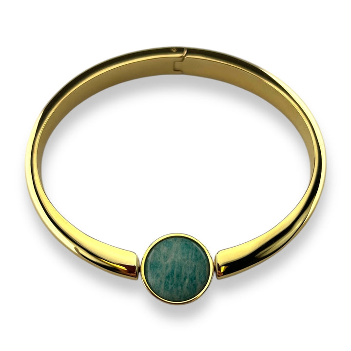 Round Crystal Willow Bangle