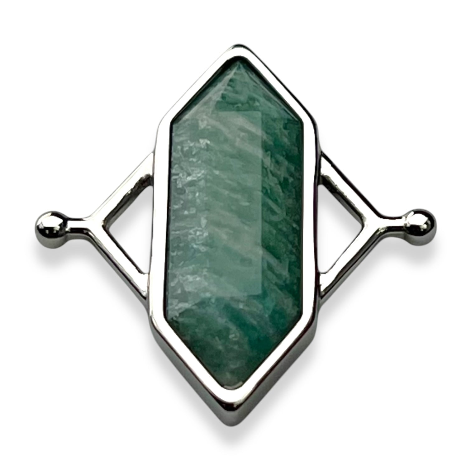 Amazonite TwinPoint™ Element | Teal Crystal – CONQUERing