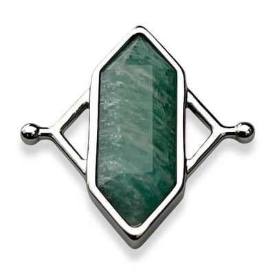 Amazonite TwinPoint™ Crystal Element