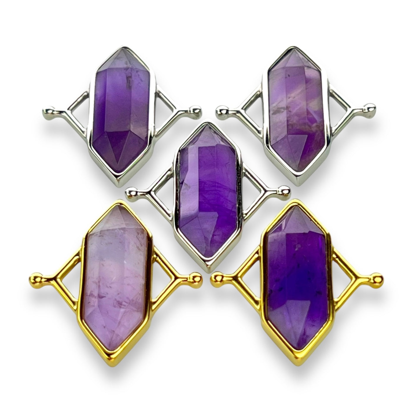 Amethyst TwinPoint™ Crystal Element