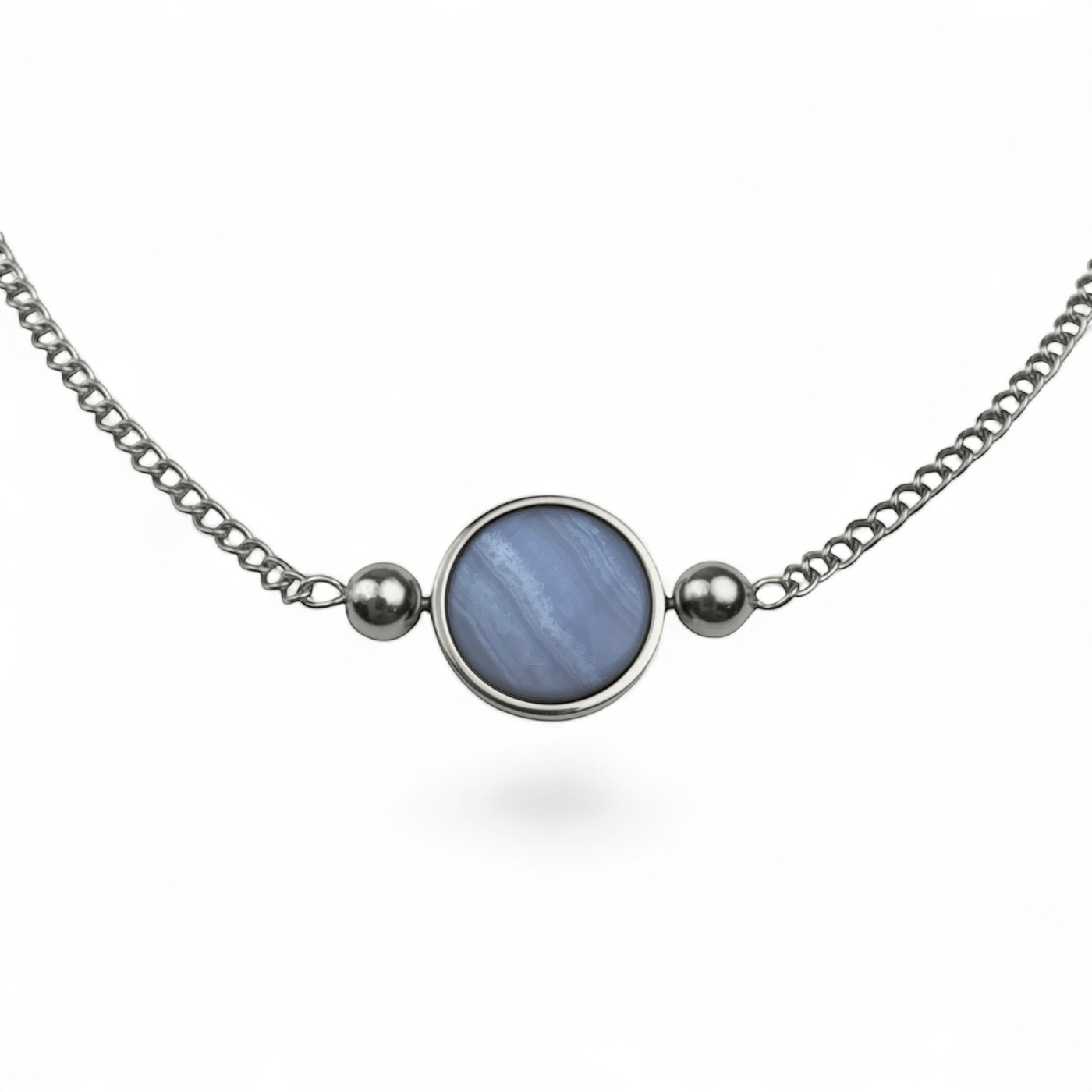 Crystal AuraDel "Link" Necklace