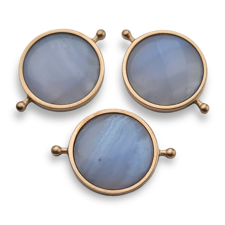 Rose Gold Round Crystal Element