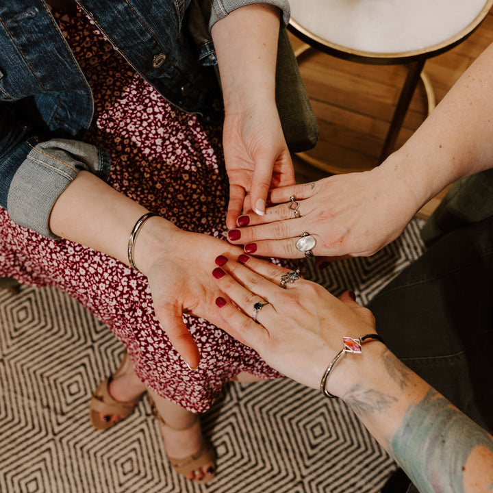 Abalone Shell Crystal Butterfly Element