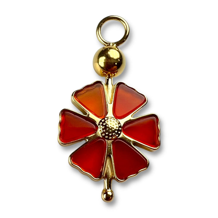 MiraLink™ Crystal Flower Charm