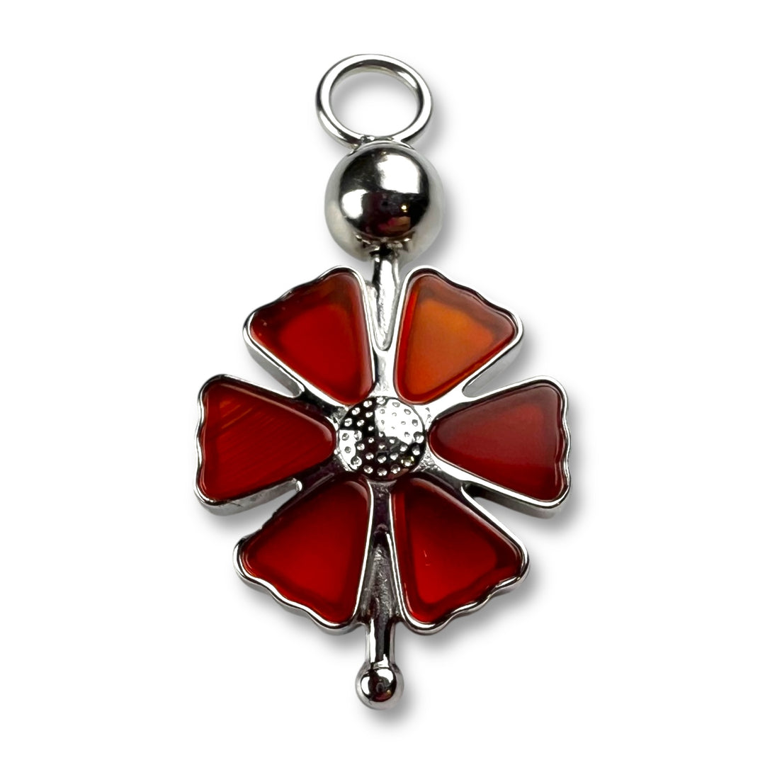 MiraLink™ Crystal Flower Charm
