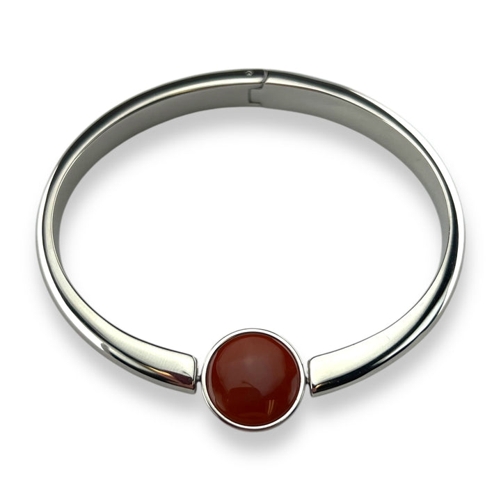 Round Crystal Willow Bangle