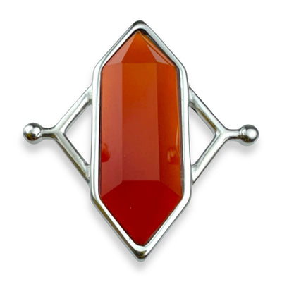 Carnelian TwinPoint™ Crystal Element