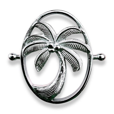 Luxe Coconut Palm Tree Oval Element