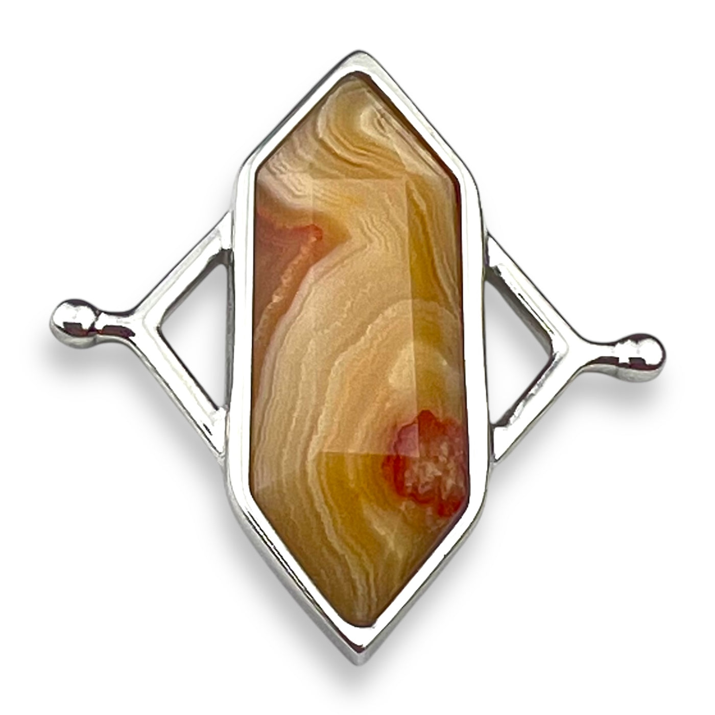 Crazy Jasper TwinPoint™ Crystal Element